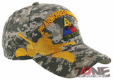 NEW! US ARMY 2ND ARMORED DIVISION HELL ON WHEELS CAP HAT ACU CAMO