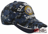 NEW! US NAVY USN VETERAN SIDE MESH BALL CAP HAT ACU NAVY CAMO