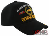 NEW! VIETNAM VETERAN WE GAVE SOME, THEY GAVE ALL US MILITARY CAP HAT BLACK