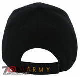 NEW! US ARMY COMBAT CORPS OF ENGINEERS CAP HAT BLACK