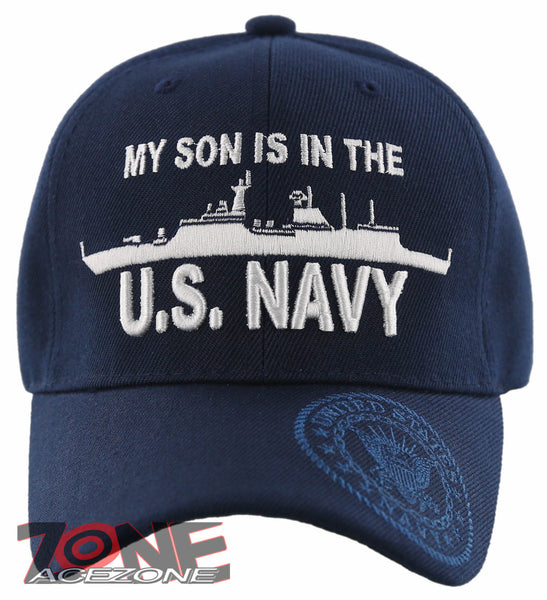 NEW! US NAVY SHIP MY SON IS IN THE US NANY CAP HAT NAVY