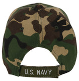 NEW! US NAVY VIETNAM VETERAN RIBBON BAR USN CAP HAT GREEN CAMO