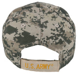 NEW! US ARMY ROUND BALL CAP HAT ACU CAMO