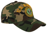 NEW! US ARMY ROUND BALL CAP HAT GREEN CAMO