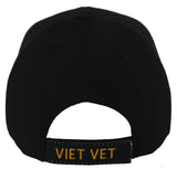 NEW! US ARMY COMBAT INFANTRYMAN VIETNAM VETERAN CAP HAT BLACK