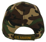 NEW! US MARINE CORPS BIG USMC BALL CAP HAT GREEN CAMO