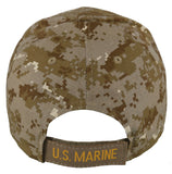 NEW! US MARINE CORPS ROUND USMC BALL CAP HAT TAN ACU CAMO