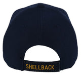 US NAVY SHELLBACK USN CROSSING THE LINE BALL CAP HAT NAVY