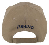 NEW! GREAT HUNTER SPORTS SWORDFISH FISHING ADVENTURE BALL CAP HAT TAN