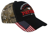 UNITED STATE OF AMERICA STAR PATRIOT EAGLE FLAG BASEBALL CAP HAT CAMO BLACK