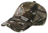 NATIVE PRIDE DREAM CATCHER FEATHER BALL CAP HAT FOREST CAMO