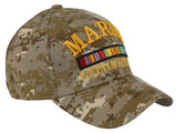 NEW! US MARINE VIETNAM VETERAN SHADOW USMC BASEBALL CAP HAT DESERT CAMO