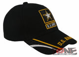 NEW! US ARMY STRONG SIDE LINE STAR CAP HAT BLACK