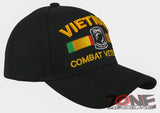 NEW! VIETNAM COMBAT VETERAN POW MIA CAP HAT BLACK