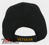 NEW! VIETNAM COMBAT VETERAN POW MIA CAP HAT BLACK