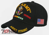 NEW! US ARMY STRONG ARMY VIETNAM VETERAN EAGLE CAP HAT BLACK