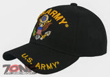 NEW! US ARMY STRONG ARMY BIG EAGLE SHADOW CAP HAT BLACK