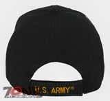 NEW! US ARMY STRONG ARMY BIG EAGLE SHADOW CAP HAT BLACK