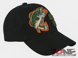 NEW! BIG BASS BITE ME FISHING BALL CAP HAT BLACK