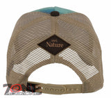 NEW! MESH WILD HORSE BALL CAP HAT BROWN TAN