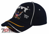 NEW! US NAVY USN DEFENDING FREEDOM SINCE 1775 BALL CAP HAT NAVY