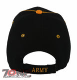 NEW! US ARMY DEFENDING FREEDOM SINCE 1775 BALL CAP HAT BLACK