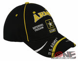 NEW! US ARMY STAR DEFENDING FREEDOM SINCE 1775 BALL CAP HAT BLACK