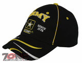 NEW! US ARMY STAR DEFENDING FREEDOM SINCE 1775 BALL CAP HAT BLACK