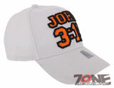 JESUS JOHN 3:16 I LOVE JESUS CHRISTIAN BASEBALL CAP HAT WHITE