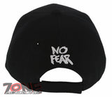NO FEAR GOT FAITH SHADOW JESUS CHRISTIAN BASEBALL CAP HAT BLACK