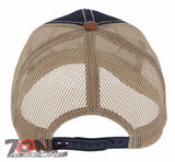 NEW! OUR LADY OF GUADALUPE CATHOLIC MEXICAN TRUCKER BASEBALL CAP HAT BLUE JEAN