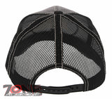 NEW! COW SKULL BULL HEAD RODEO HORSE SHOE STAR TRUCKER BALL CAP HAT GRAY BLACK