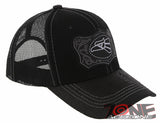 NEW! MEXICAN EAGLE PRIDE AZTEC BIRD TRUCKER SNAPBACK BASEBALL CAP HAT BLACK