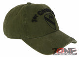 NEW! US ARMY 1ST CAVALRY DISTRESSED VINTAGE BASEBALL CAP HAT OLIVE