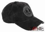 NEW! US ARMY ROUND LOGO DISTRESSED VINTAGE BASEBALL CAP HAT GRAY