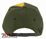 NEW! EL GALLO ROOSTER MEXICAN LOTERIA BINGO SNAPBACK BASEBALL CAP HAT OLIVE