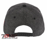 NEW! HECHO EN MEXICO MEXICAN EAGLE SNAPBACK BASEBALL CAP HAT GRAY BLACK