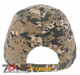 NEW! US ARMY 1ST CAVALRY DIVISION THE FIRST TEAM! BASEBALL CAP HAT ACU CAMO