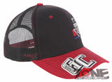 TEXAS FLAG STAR LONE STAR SIDE LINE TRUCKER SNAPBACK BASEBALL CAP HAT BLACK RED