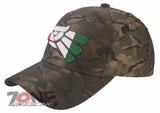 NEW! HECHO EN MEXICO MEXICAN EAGLE BASEBALL CAP HAT CAMOUFLAGE OLIVE