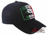 NEW! HECHO EN MEXICO MEXICAN EAGLE BASEBALL CAP HAT BLACK