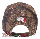 NEW! HECHO EN MEXICO MEXICAN EAGLE BASEBALL CAP HAT HUNTING CAMO