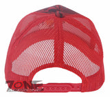 NEW! BIG COCK ROOSTER FIGHT MESH TRUCKER SNAPBACK BALL CAP HAT CAMOUFLAGE RED