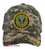 NEW! US ARMY ROUND SIDE SHADOW BALL CAP HAT ACU CAMO