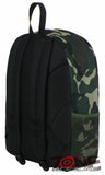 NEW BACKPACK EAST WEST USA BC101S CAMOUFLAGE MILITARY 16.5" GREEN CAMO
