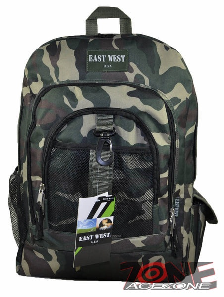 Miltary Backpack East West USA Hunting Camping Hiking Outdoor BC104 GREEN CAMO