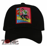 NEW! EL BORRACHO LOTERIA DRUNK MEXICO BALL CAP HAT BLACK