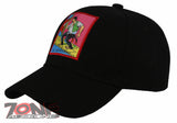 NEW! EL BORRACHO LOTERIA DRUNK MEXICO BALL CAP HAT BLACK