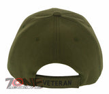 NEW! DISABLED VIETNAM VETERAN BALL CAP HAT OLIVE