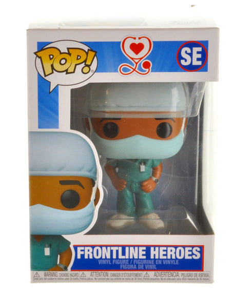 FUNKO POP FRONTLINE HEROES HOSPITAL WORKER MALE #2 FIRST RESPONDER + PROTECTOR